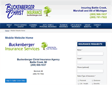 Tablet Screenshot of buckenberger.com